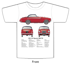 MG Magnette MkIV 1961-68 T-shirt Front